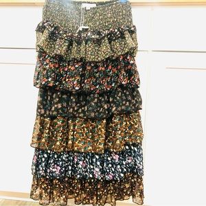 Cascade Ruffles Super Skirt